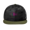 Camo Flat Bill Snapback Cap Thumbnail