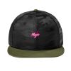 Camo Flat Bill Snapback Cap Thumbnail
