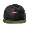 Camo Flat Bill Snapback Cap Thumbnail
