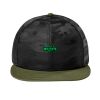 Camo Flat Bill Snapback Cap Thumbnail