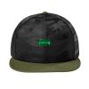 Camo Flat Bill Snapback Cap Thumbnail
