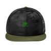Camo Flat Bill Snapback Cap Thumbnail