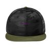 Camo Flat Bill Snapback Cap Thumbnail