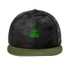 Camo Flat Bill Snapback Cap Thumbnail