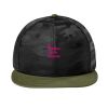 Camo Flat Bill Snapback Cap Thumbnail