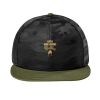 Camo Flat Bill Snapback Cap Thumbnail