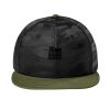 Camo Flat Bill Snapback Cap Thumbnail