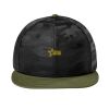 Camo Flat Bill Snapback Cap Thumbnail