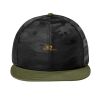Camo Flat Bill Snapback Cap Thumbnail