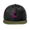 Camo Flat Bill Snapback Cap Thumbnail