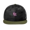 Camo Flat Bill Snapback Cap Thumbnail