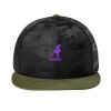 Camo Flat Bill Snapback Cap Thumbnail