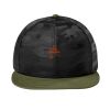 Camo Flat Bill Snapback Cap Thumbnail