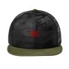 Camo Flat Bill Snapback Cap Thumbnail