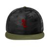 Camo Flat Bill Snapback Cap Thumbnail